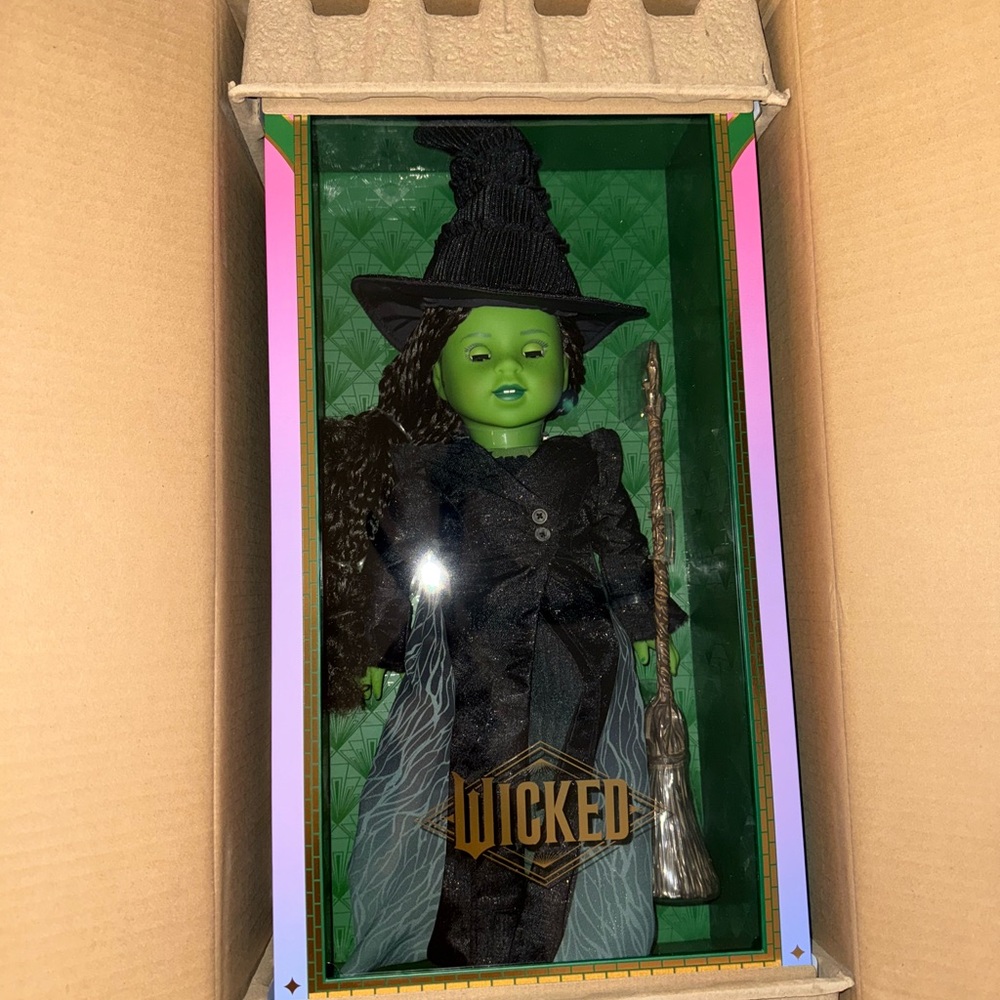 American Girl Wicked Elphaba Doll - NIB